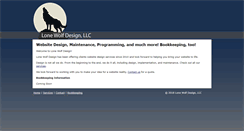 Desktop Screenshot of lonewolfak.com